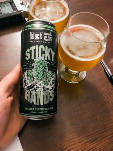 Free beer we got for the show!