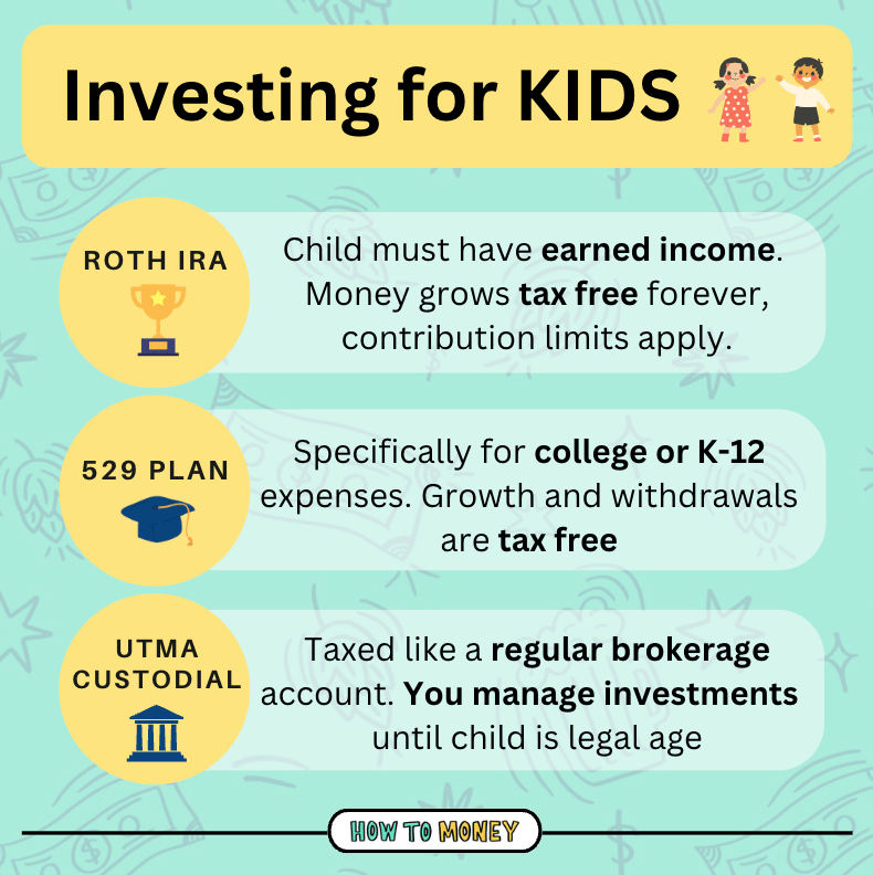 Investment accounts for kids