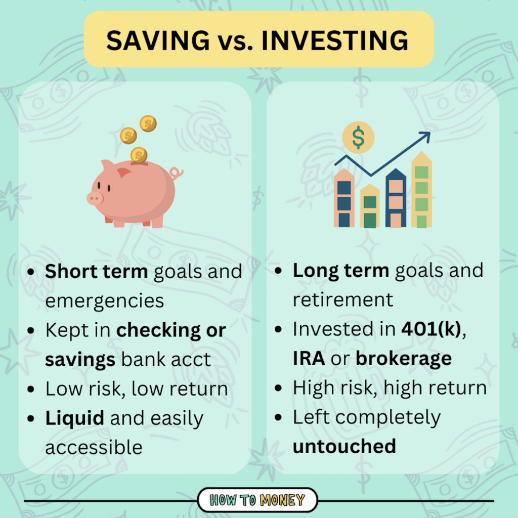 Saving vs. Investing Differences and How to Choose