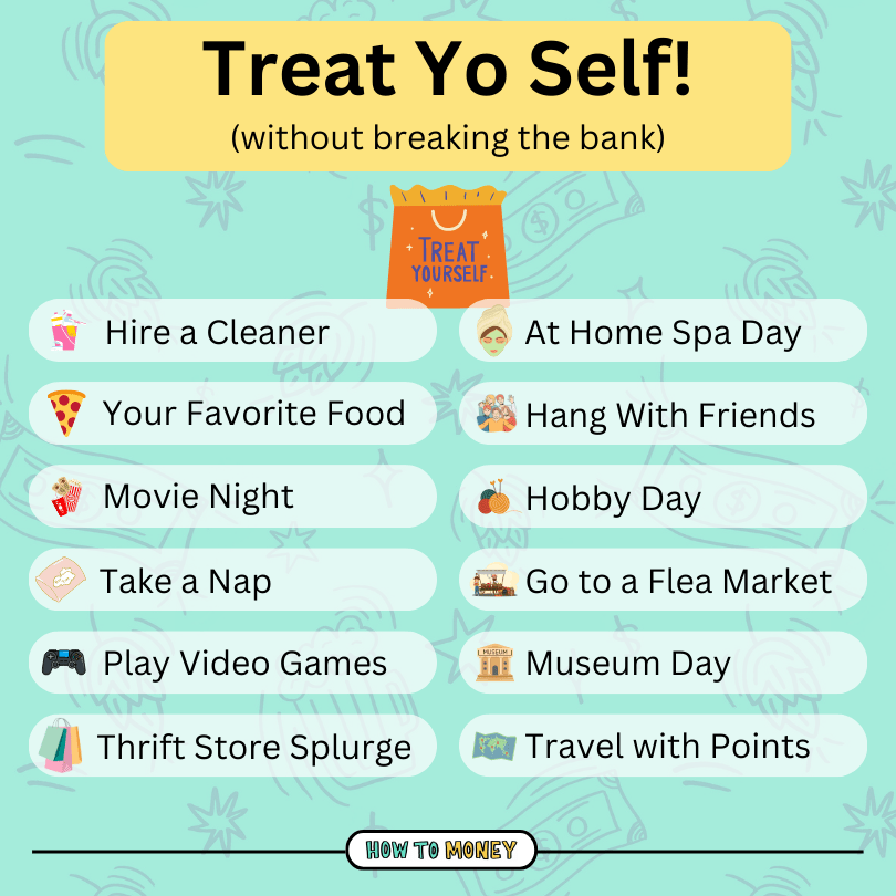 treat yourself ideas