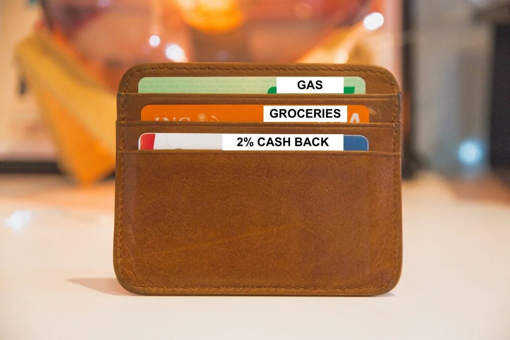 label your credit cards