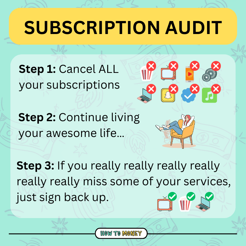 subscription audit